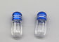 10ml Plastic Bottle With Metal Cap ISO9001 Blue Rhino Capsules