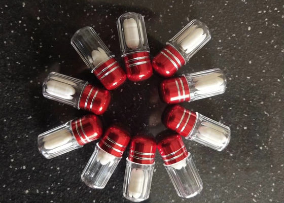 15mm 2g Capsule Packaging Bottles Octagonal Shape PS Plastic