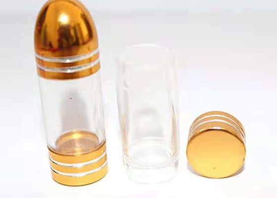 Bullet Shape Empty Capsule Shells 44mm Rhino 69 Clear Plastic Pill Bottles