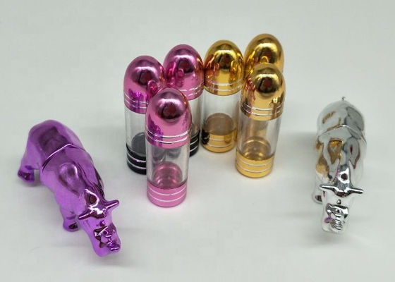 44mm ISO9001 Single Pill Containers One Capsule Mini Pill Bottles