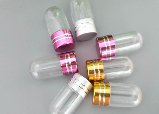 44mm ISO9001 Single Pill Containers One Capsule Mini Pill Bottles