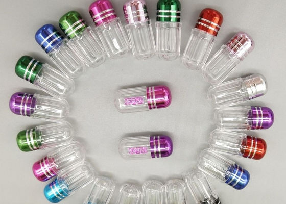 2ml Pink Capsule Packaging Bottles Healthcare Supplement