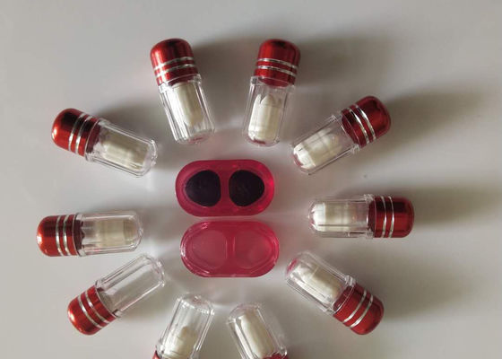 2ml Pink Capsule Packaging Bottles Healthcare Supplement