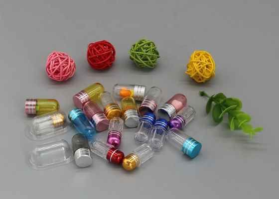 2ml Pink Capsule Packaging Bottles Healthcare Supplement