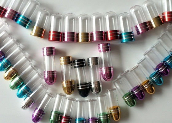 16mm Clear Plastic Pill Bottles 3g Single Sexual Enhancer Capsule