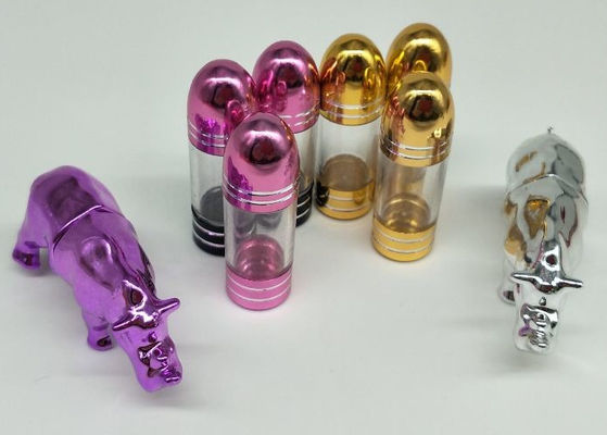 16mm Clear Plastic Pill Bottles 3g Single Sexual Enhancer Capsule