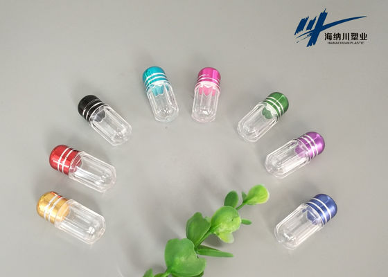 5ml Blue Rhino Single Pill Container OEM With Metal Crown Cap