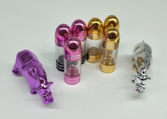 ABS Plastic Single Pill Container 3g ODM Rhino Gold Capsules