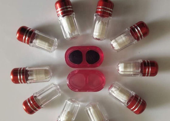 13mm Small Pill Bottles Cylindrical Shape Single Capsule Packaging