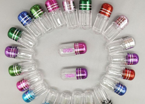 13mm Small Pill Bottles Cylindrical Shape Single Capsule Packaging
