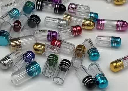 Pharmaceutical 11mm Small Pill Bottles 2ml Rhino 69 Capsule