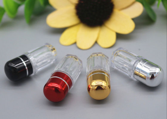 11mm Rhino Small Pill Bottles Acrylic Powder Cylinder Shell