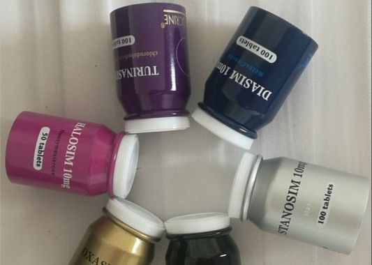 FDA Aluminum Pill Bottles 10ml Waterproof Tablets Packaging