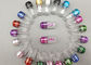 12mm Purple Empty Plastic Pill Capsules For Healthcare Supplement