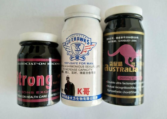 48mm Pharmaceutical Packaging Bottles 20ml Round Pill Jar