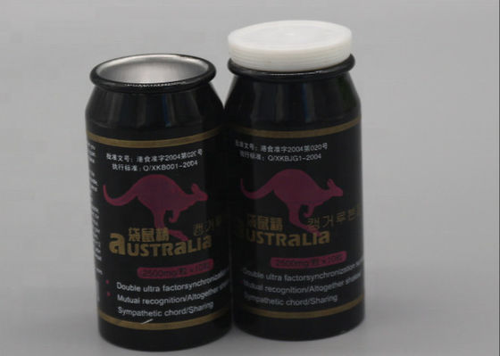 Aluminum 100ml Medicine Bottle For Pills Tablets Herbs Capsules
