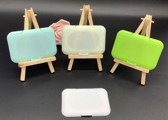ISO9001 Baby Wipes Plastic Lid Green 100mm Wet Wipes Lid