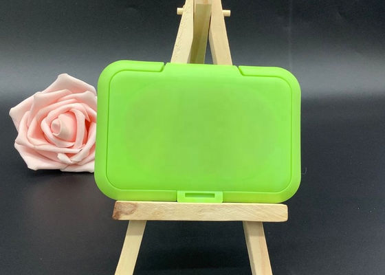 ISO9001 Baby Wipes Plastic Lid Green 100mm Wet Wipes Lid