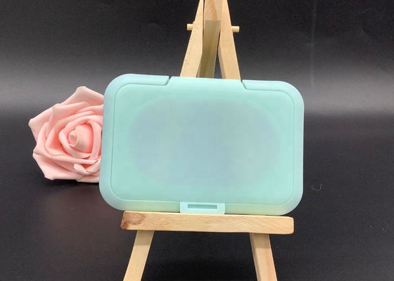 ISO9001 Baby Wipes Plastic Lid Green 100mm Wet Wipes Lid
