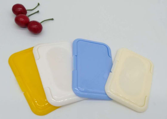 65mm Wet Wipes Lid Non Refillable ISO9001 Plastic Flip Top Cap