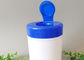 HDPE Wet Wipes Buckets ISO9001 Cylinder Wet Wipes Packaging Bottles