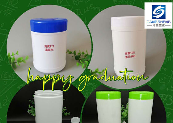 SGS 210mm Wet Wipes Bucket Polypropylene Wet Tissue Bottle