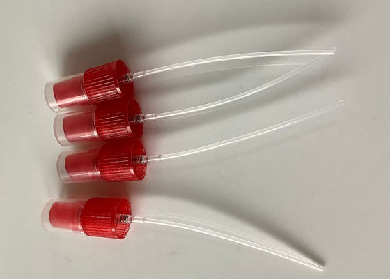 Red Plastic Lotion Bottles With Pump 10ml Plastic Pump Spray Bottles