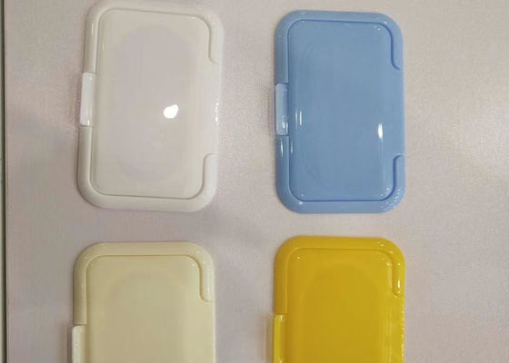 65mm Wet Wipes Lid Non Refillable ISO9001 Plastic Flip Top Cap