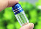 56mm Clear Plastic Medicine Bottles 5g Cylindrical Mini Pill Cases
