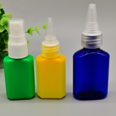 Green 150ml OEM Small Plastic Bottles For Medicine